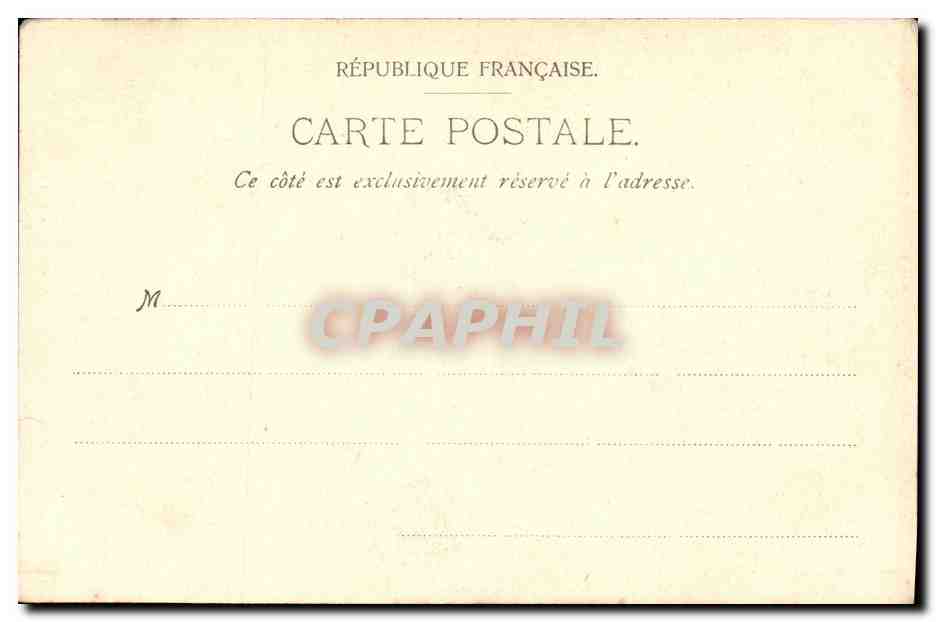 Crypte de la Basilique de St. Denis et le Tombeau de la Reine Marie-Antoinette — Édition Triannone No. 1275 — Verso
