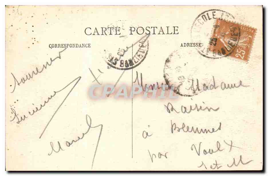Saint-Cyr — Vue générale — Aéro-Photo 120 — Verso