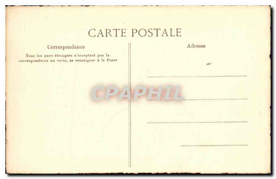 CPA Le fort du Mont Valerien avec la ferme de la Fouilleuse — Rückseite