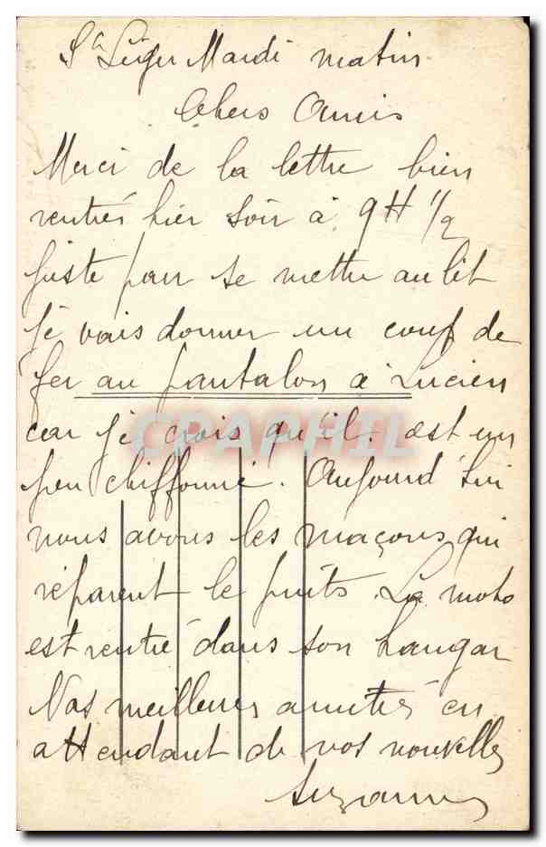 Saint-Léger-en-Yvelines (S.-et-O.) — Les Mares de Villepert — Perron, édit. — Verso