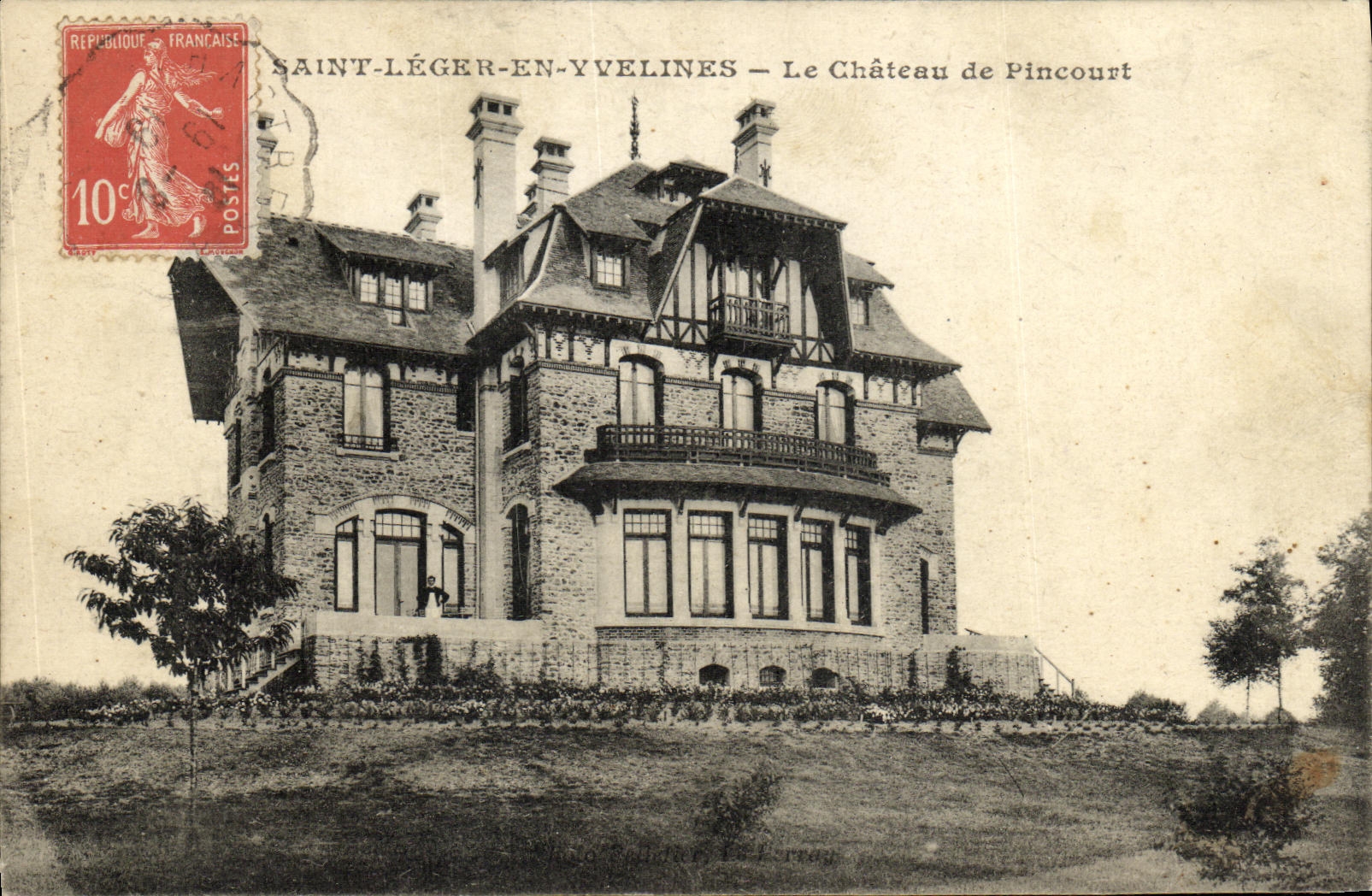 Saint-Léger-en-Yvelines — The Château de Pincourt — Publisher EDA Versailles, no. 47