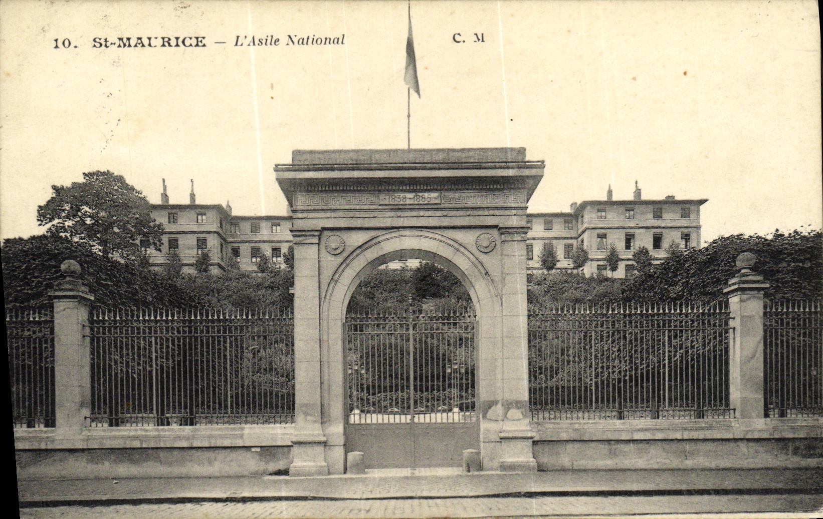 CPA Saint Maurice L Asile National
