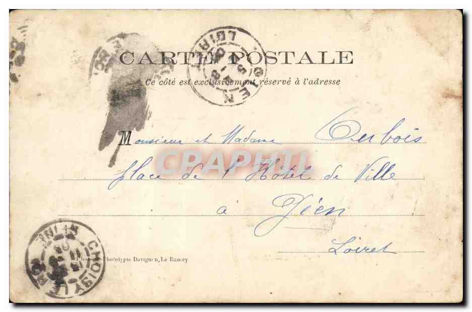CPA Saint Ouen Mairle — Rückseite