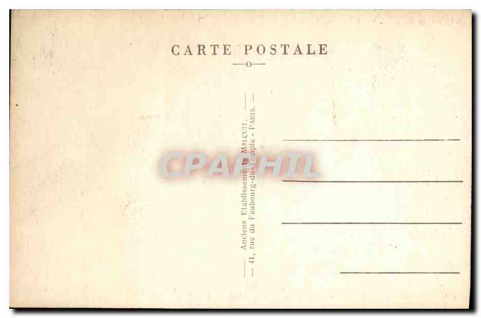 CPA Saint Ouen Les Ecoles Rue Emile Zola  — Rückseite