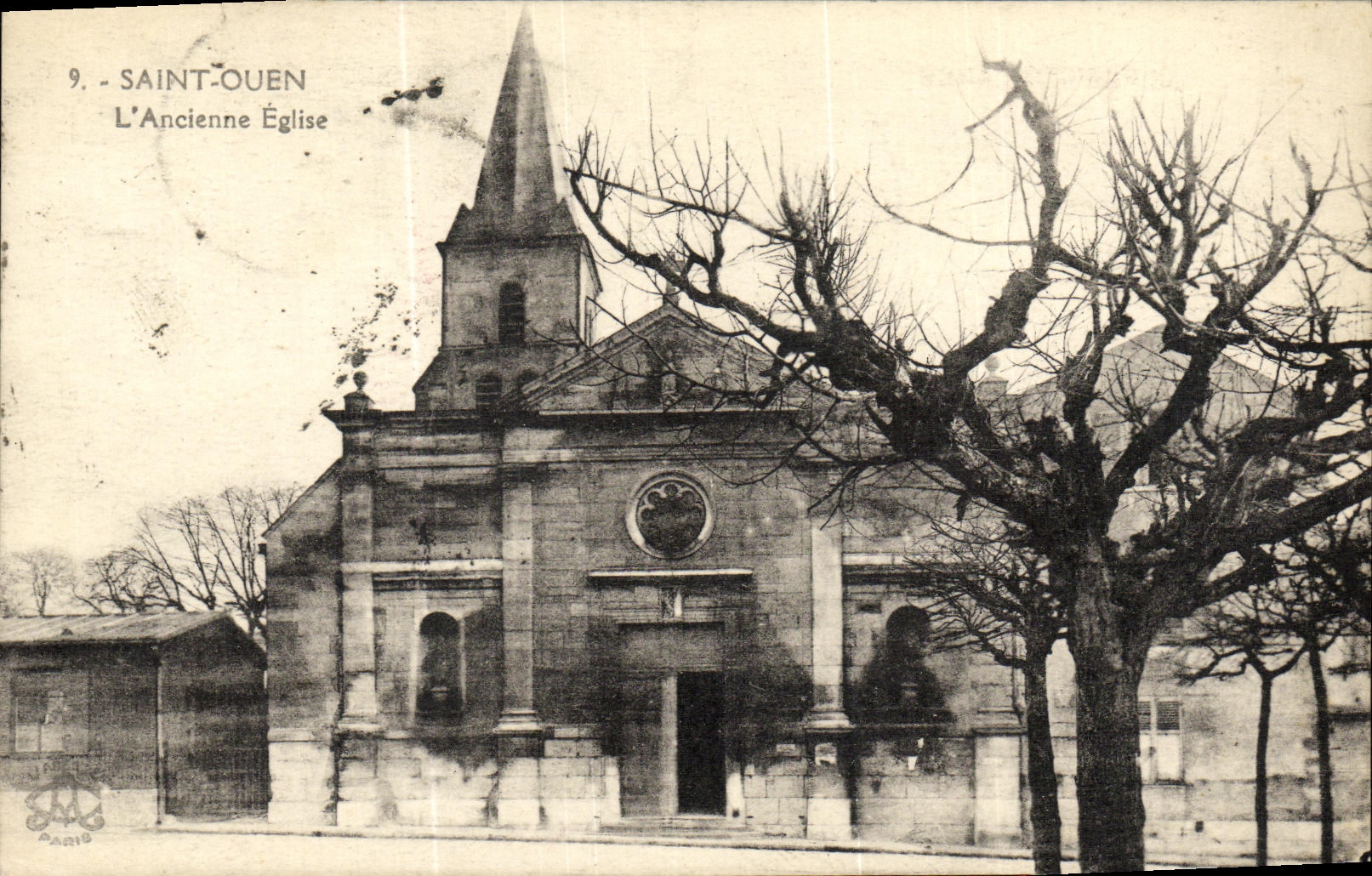 CPA Saint Ouen L Ancienne Eglise