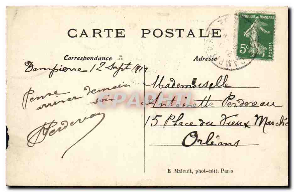 CPA St Remy Les Chevreuse Chateau Chateau et Tombeau de la Famille de  — Back