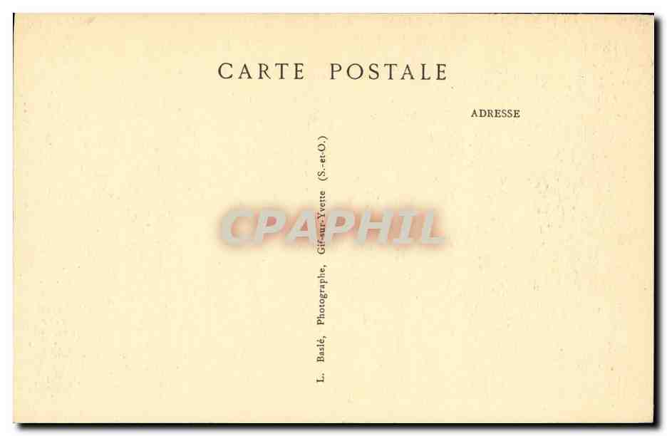 CPA St Remy Les Chevreuse L Eglise — Back
