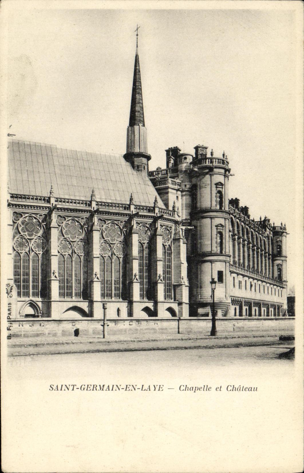 Saint-Germain-en-Laye — Chapelle et Château — B. Fij Paris