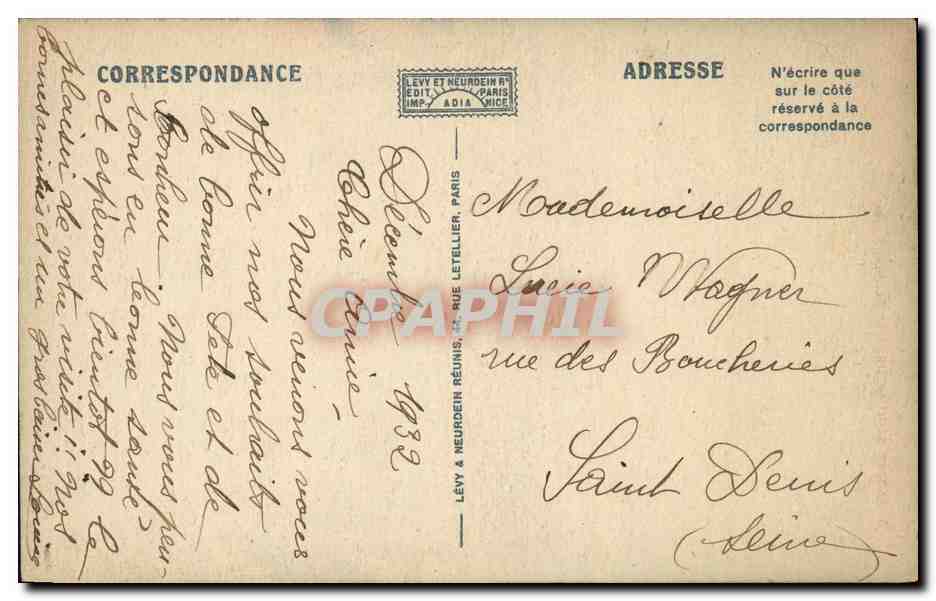 Abbaye Saint-Denis — La Basilique — ND. — Éditeur Levy & Neurdein, n°2 — Reverso