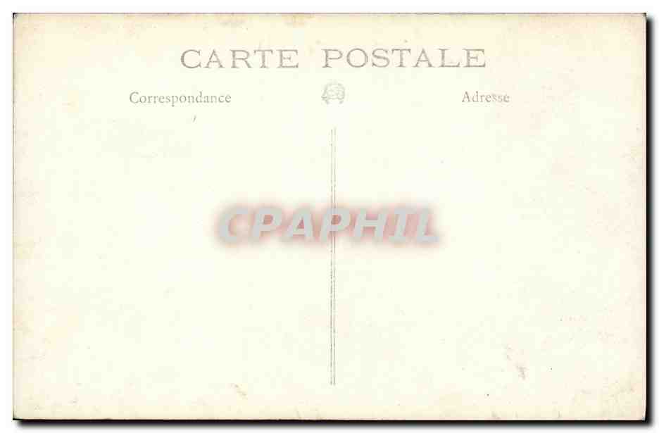 CARTE PHOTO Hotel de ville Mairie — Rückseite