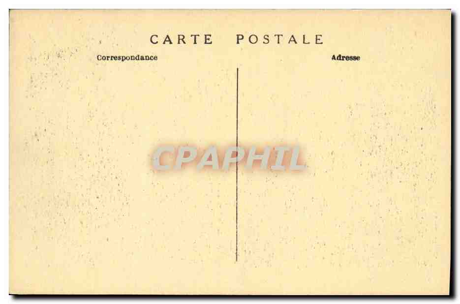 CPA Chateau de Sceaux Parterres du Pavillon de L Aurore — Back
