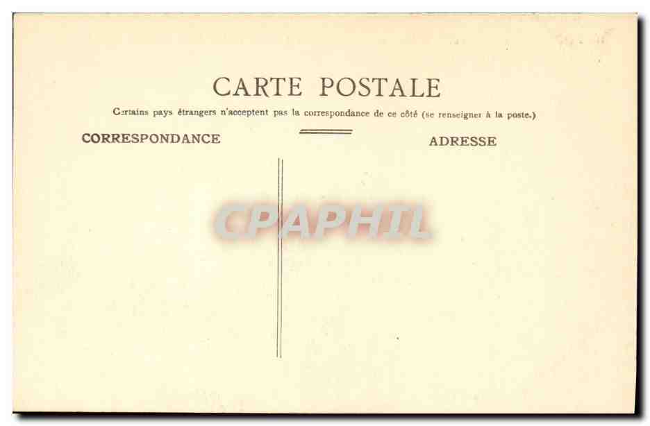 CPA Foret de Senart Entree sur Forte du Restaurant et Jardin de l Ermitage  — Back