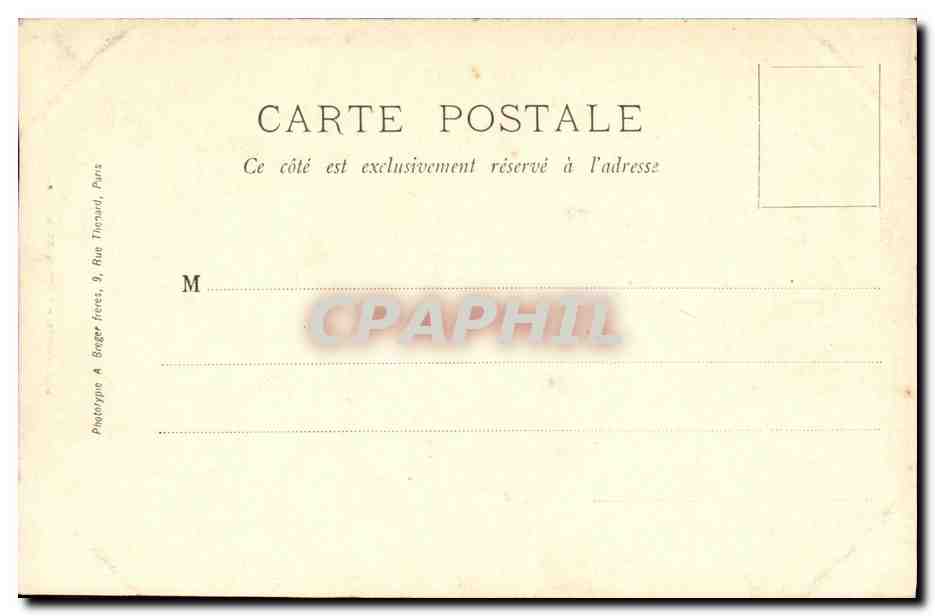 CPA L Abbaye De Saint Denis Portail de droite — Verso