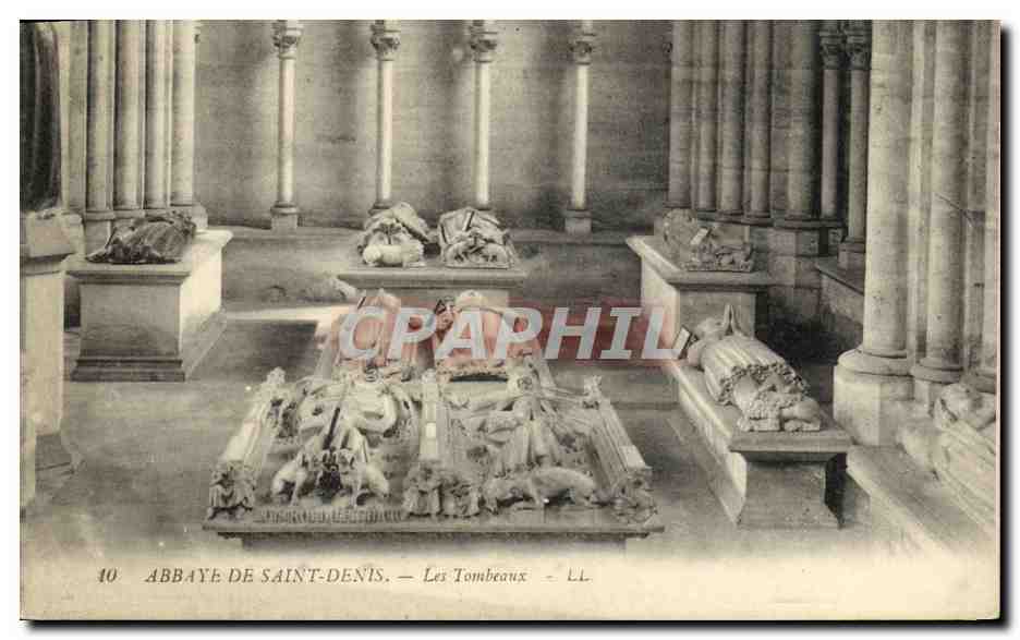 Abbaye de Saint-Denis — Les Tombeaux — LL