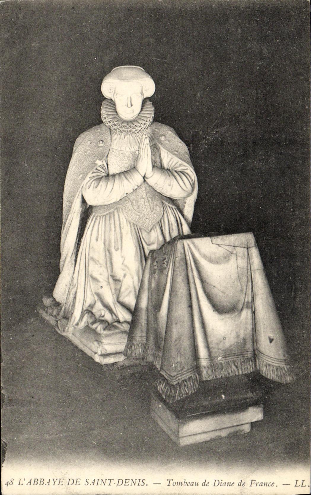 L'ABBAYE DE SAINT-DENIS — Tombeau de Diane de France — LL. 48