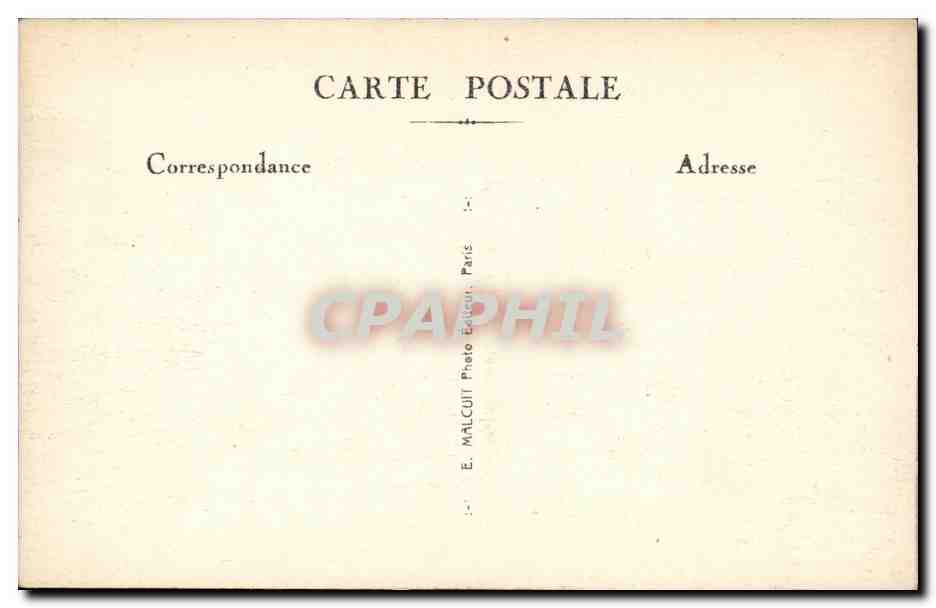 CPA Suresnes Entree du Cimetiere Americain — Rückseite