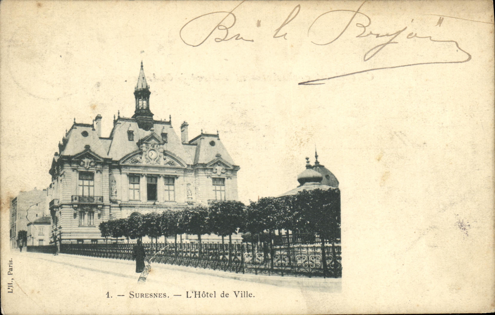 CPA Suresnes L Hotel de Ville