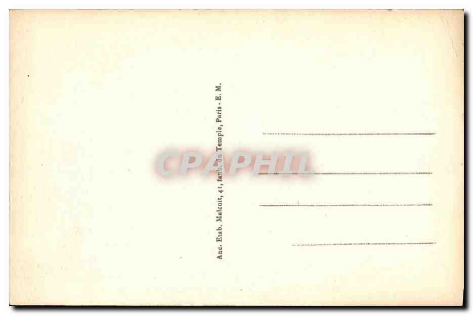CPA Suresnes Le Pont et l embarcadere Peniche Chocolat Menier Peniche  — Rückseite