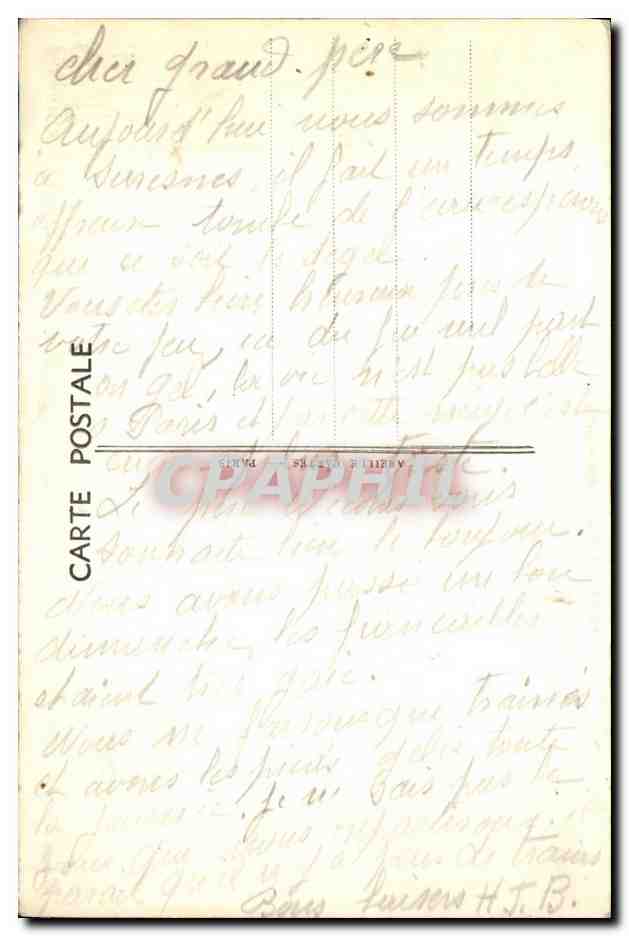 CPA Suresnes Rue Emile Zola Banque Credit Lyonnais — Rückseite