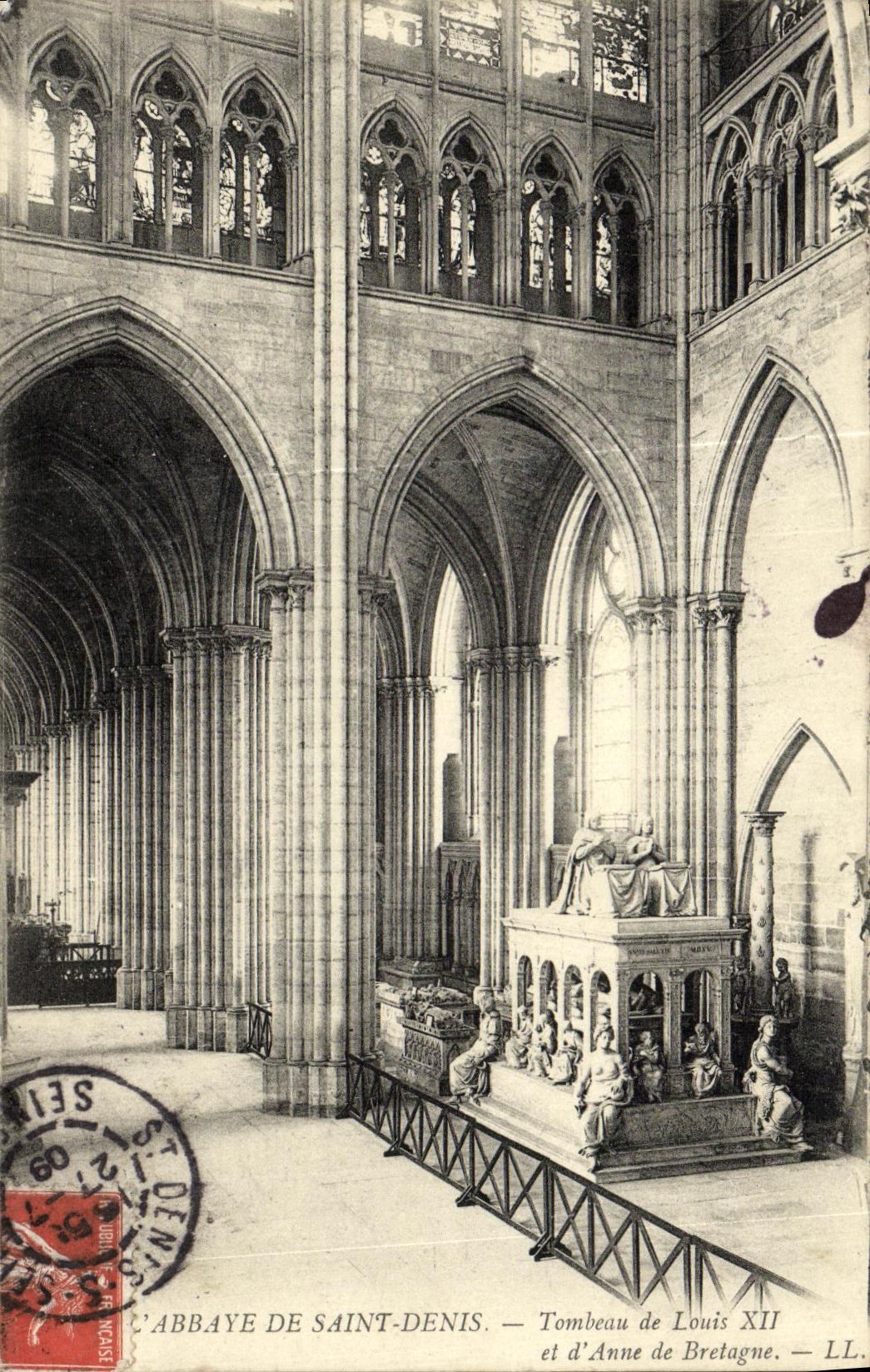Abbaye de Saint-Denis — Tombeau de Louis XII et d'Anne de Bretagne — LL