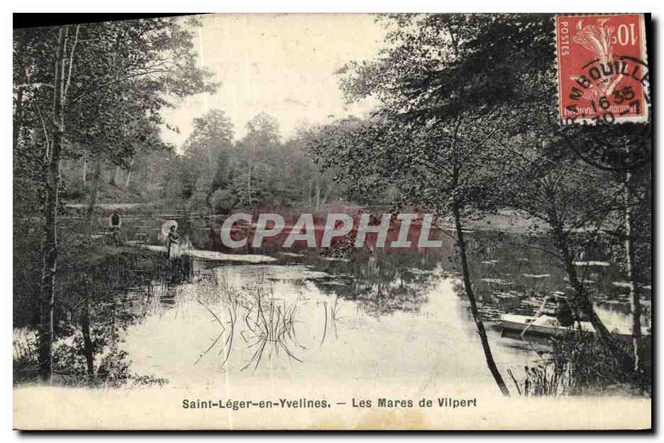 Saint-Léger-en-Yvelines — Les Mares de Vilpert — CPAPHIL