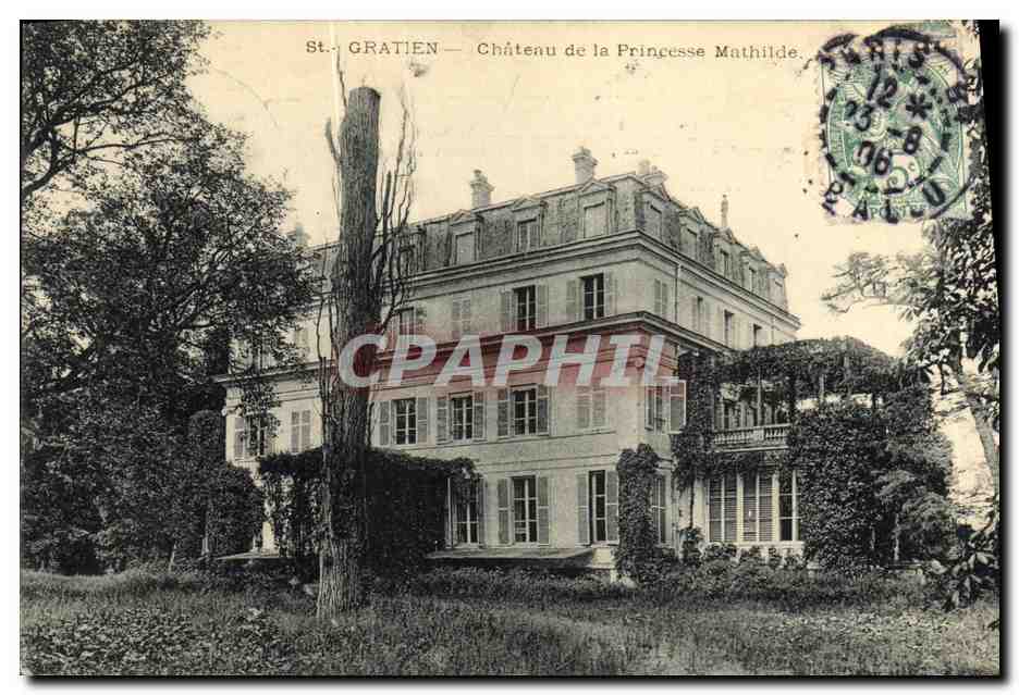CPA Saint Gratien Chateau de la Princesse Mathilde