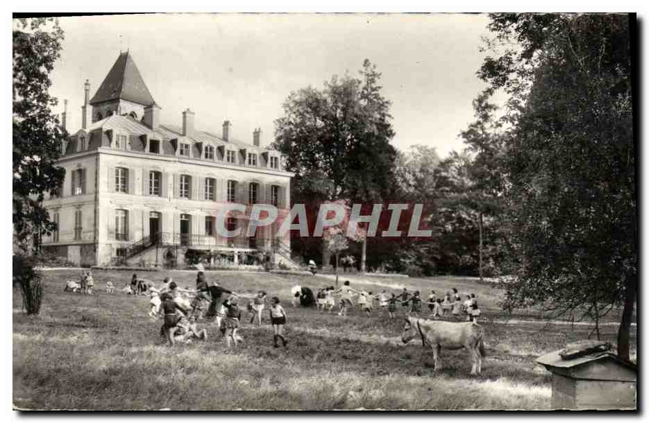 CPM St Brice Sous Foret La Maison de Convalescence et les enfants du patronage 