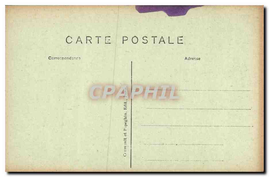 St-GERMAIN-en-LAYE (S.-et-O.) — Le Château (façade Sud-Ouest) et la Chapelle — A.P. — Reverso