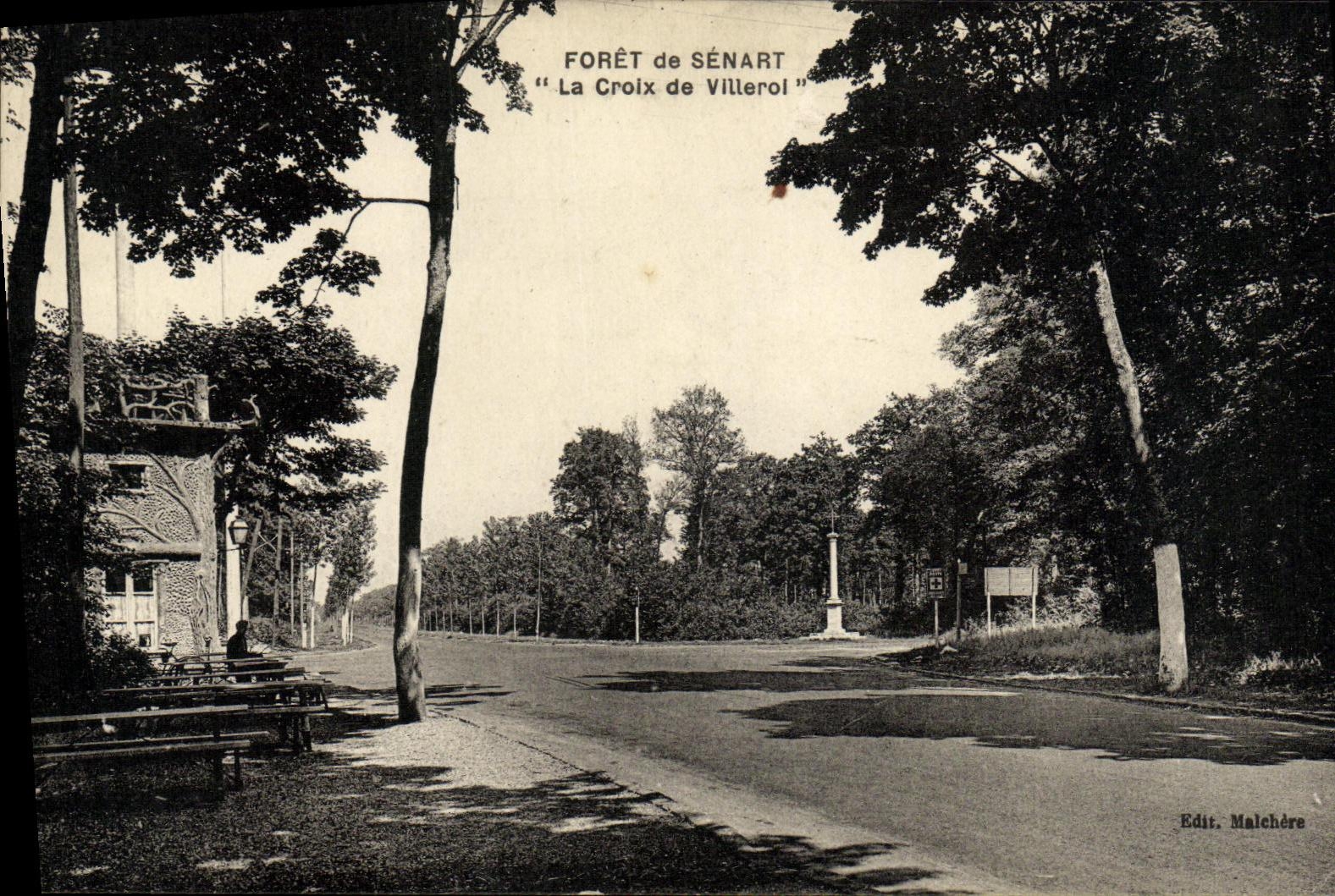CPA Foret de Senart La Crolx de Villerol