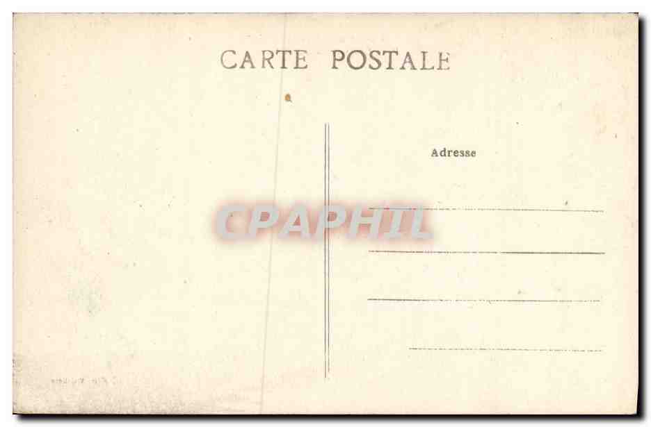 CPA Foret de Senart La Crolx de Villerol — Back
