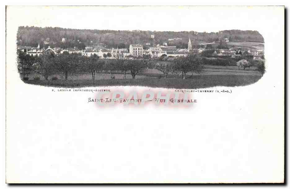 Saint-Leu-Taverny — Vue Générale — E. Lemine, imprimeur-éditeur