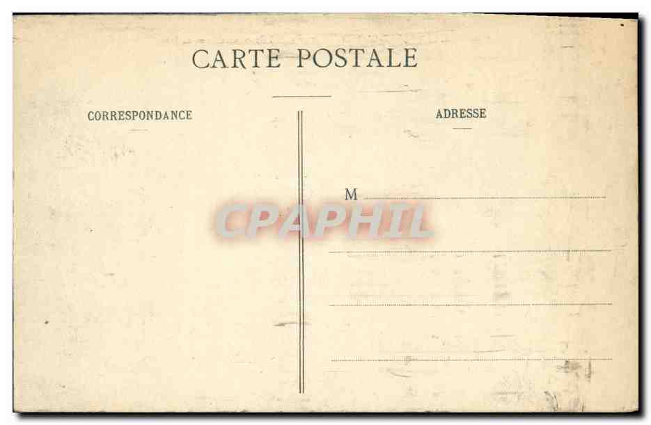 CPA St Cloud Parterre de L Orangerie Les 24 jets — Rückseite