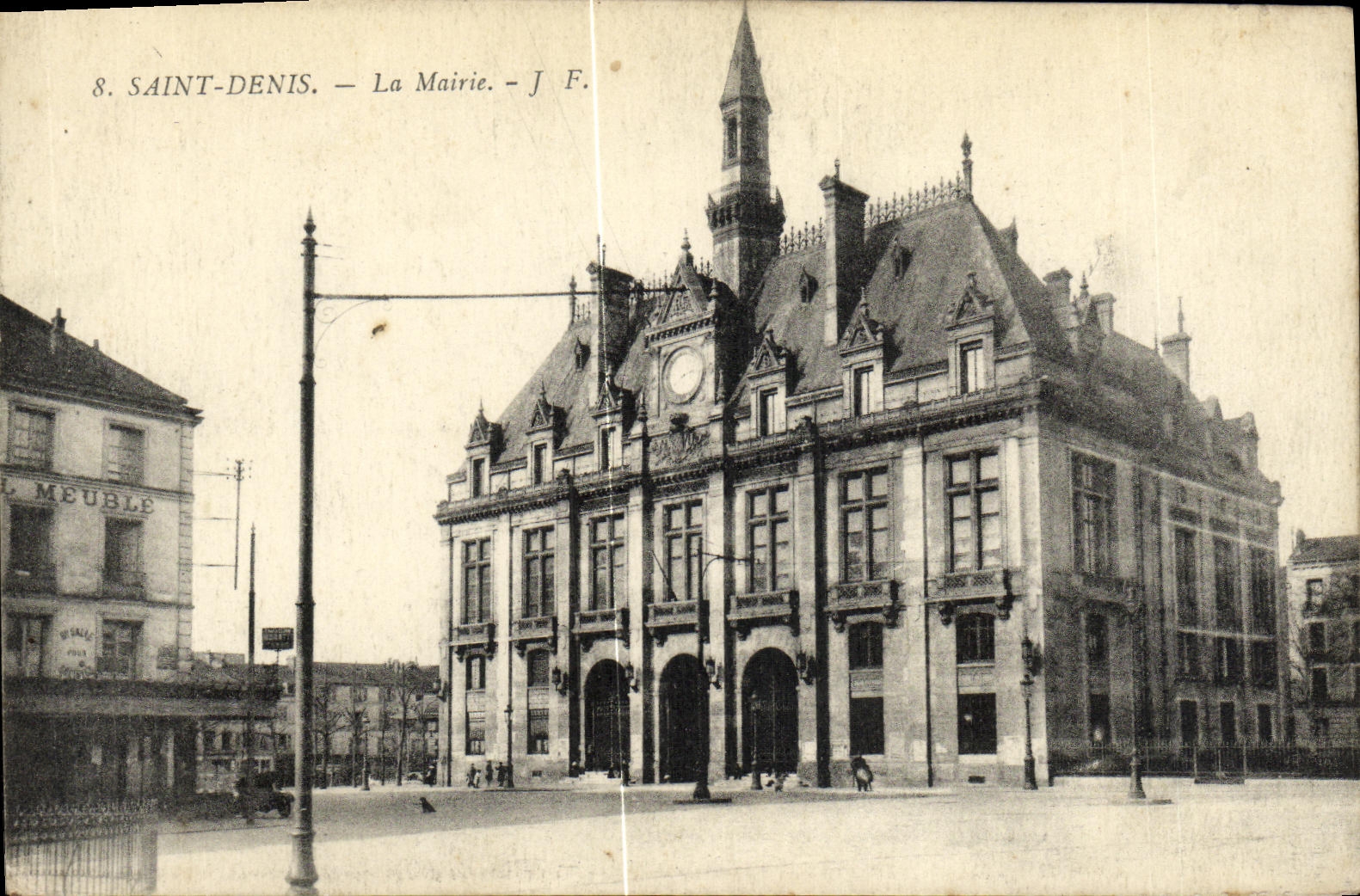 CPA L Abbaye De Saint Denis La Mairie