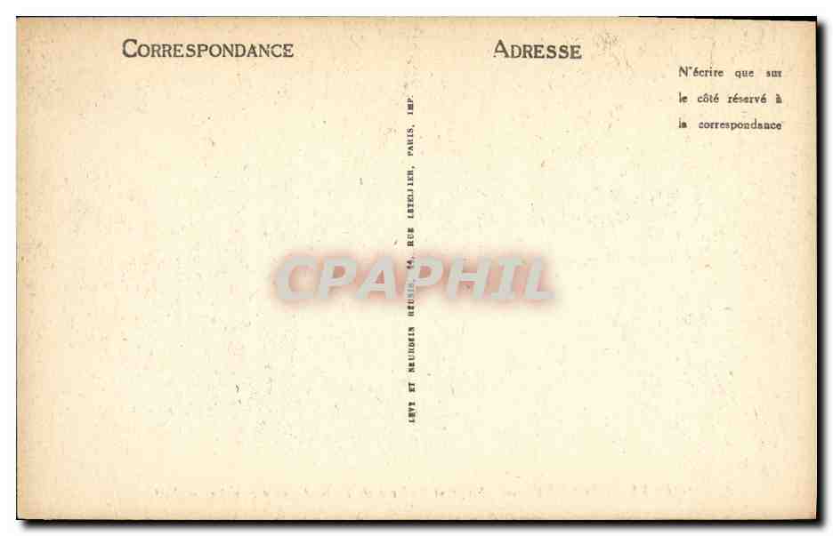 CPA L Abbaye De Saint Denis Choeur et Galerie de L Abside Cote Gauche — Rückseite