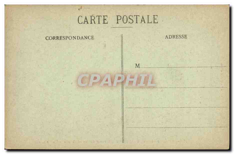 CPA Maison d Education de la Legion d Honneur de Saint Denis Un Dortoir — Rückseite