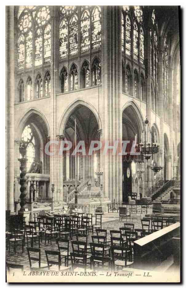 L'ABBAYE DE SAINT-DENIS — Le Transept — LL.