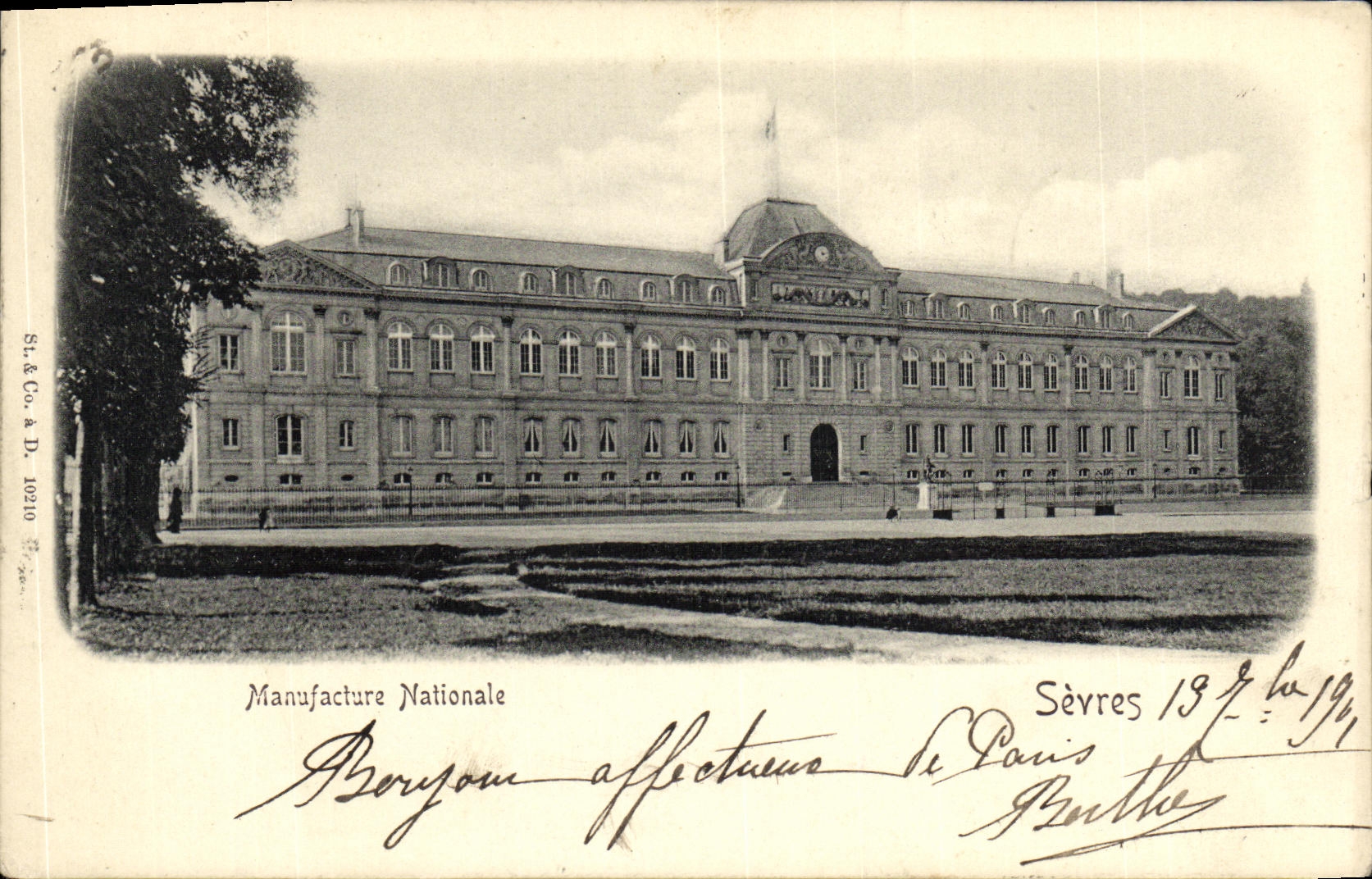 CPA Manufacture Nationale Sevres