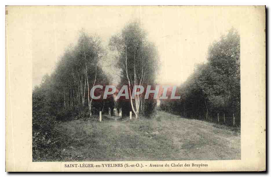 Saint-Léger-en-Yvelines (S.-et-O.) — Avenue du Chalet des Bruyères