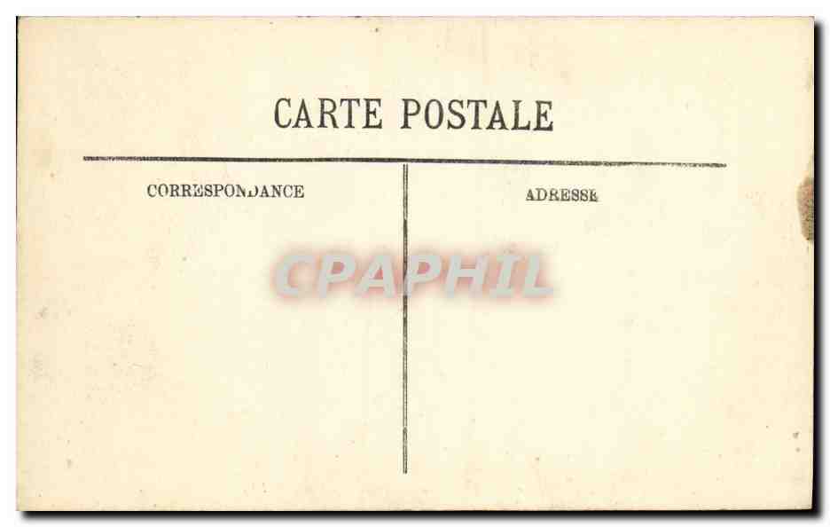 CPA Saint Cloud Le Parc Le Bassin des Trois Bouillons — Rückseite