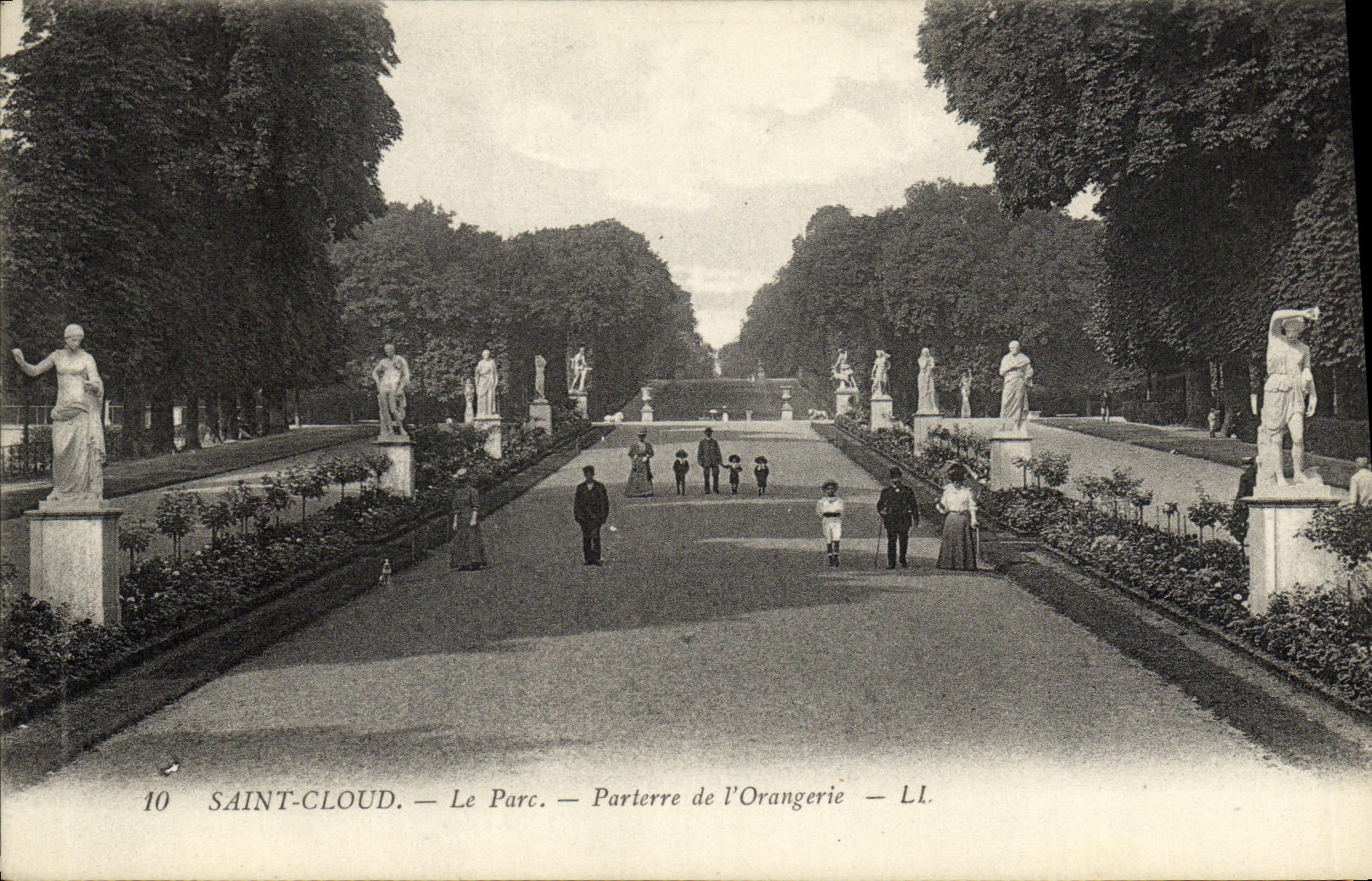 CPA Saint Cloud Le Parc Parterre de L Orangerie