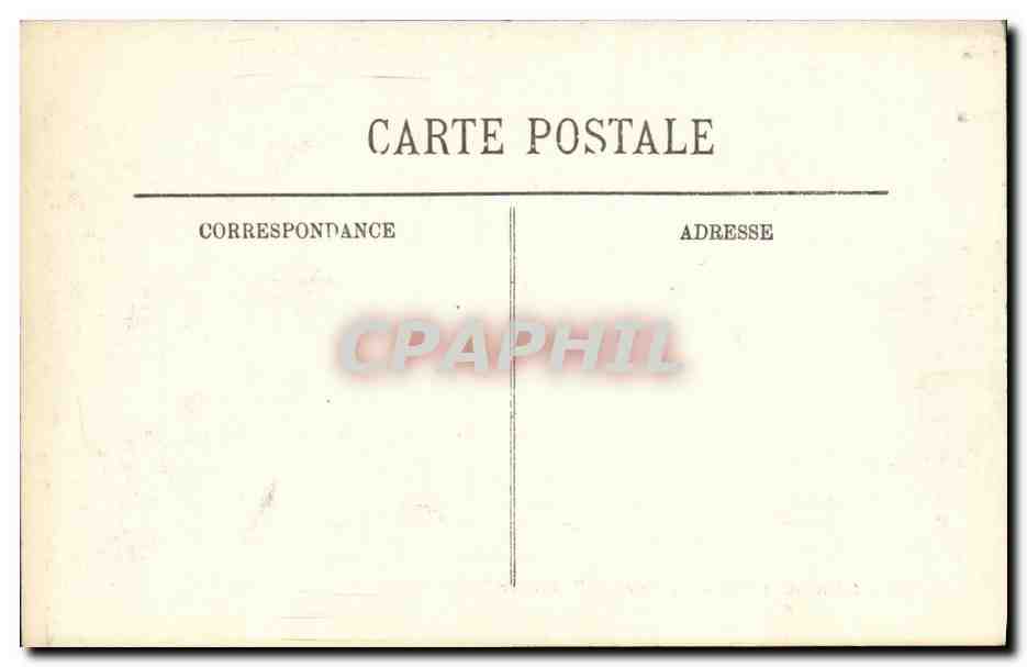 CPA Saint Cloud Le Parc Parterre de L Orangerie — Back