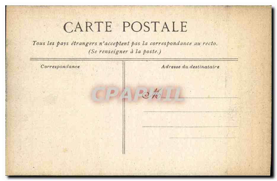 CPA St Cloud Le bassin de la grande gerbe — Rückseite