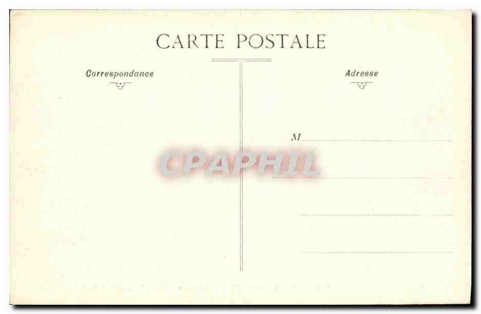 CPA St Cloud Le Parc Reserve Jardins de L Empereur — Rückseite