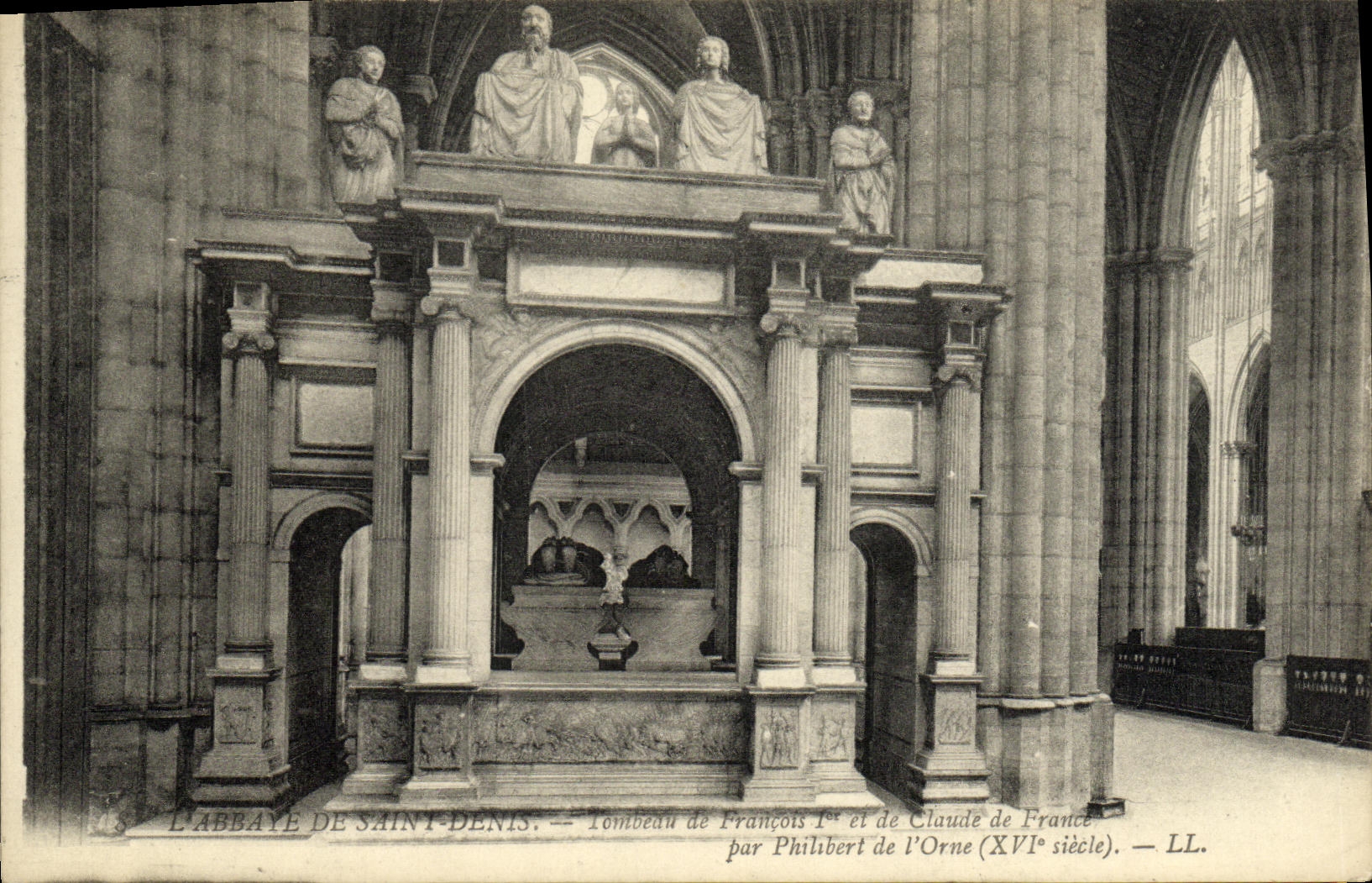 CPA St Denis Tombeau de Francois 1er de Claude de France par Philibert de l Orne