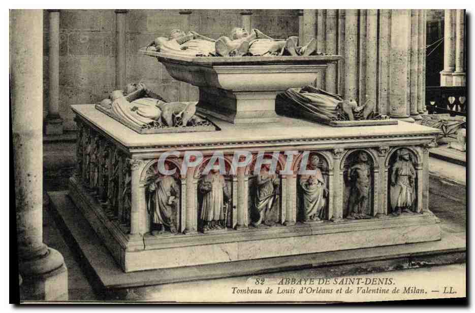 Tombeau de Louis d'Orléans et de Valentine de Milan — Abbaye de Saint-Denis