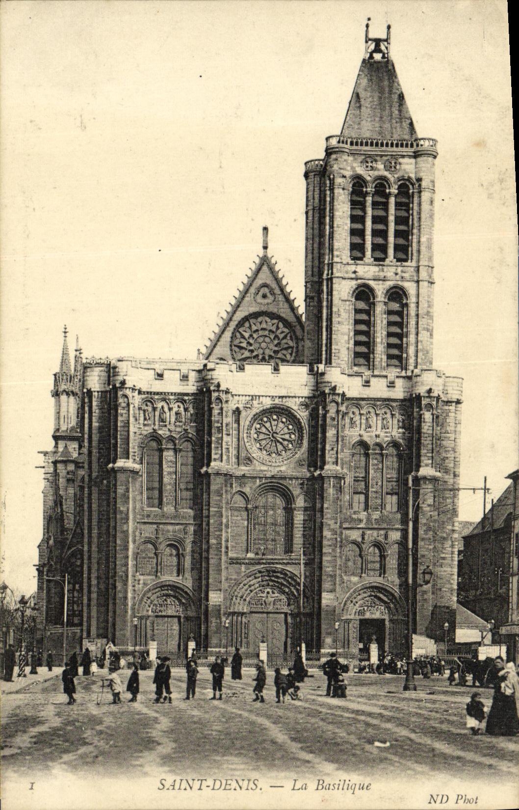 Saint-Denis — La Basilique — ND Phot - Recto