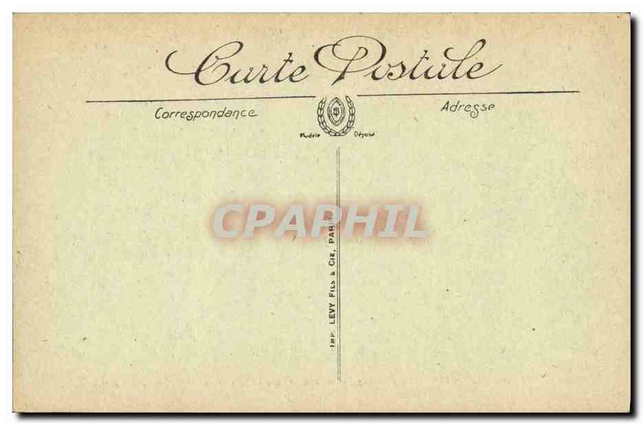 CPA Abbaye De Saint Denis Tombeau de Francois et Claude de France — Verso