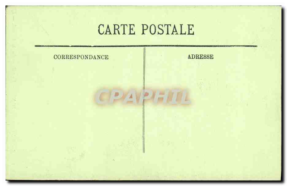 L'ABBAYE DE SAINT-DENIS — Portail — Porche Central — LL — Rückseite
