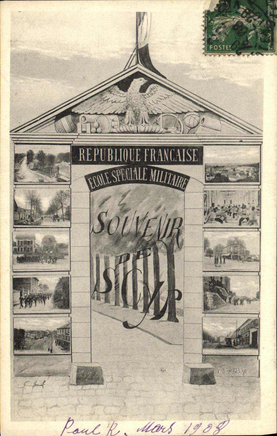 Escuela Militar Especial — Recuerdo de la guerra 1914-1918 — editor no visible