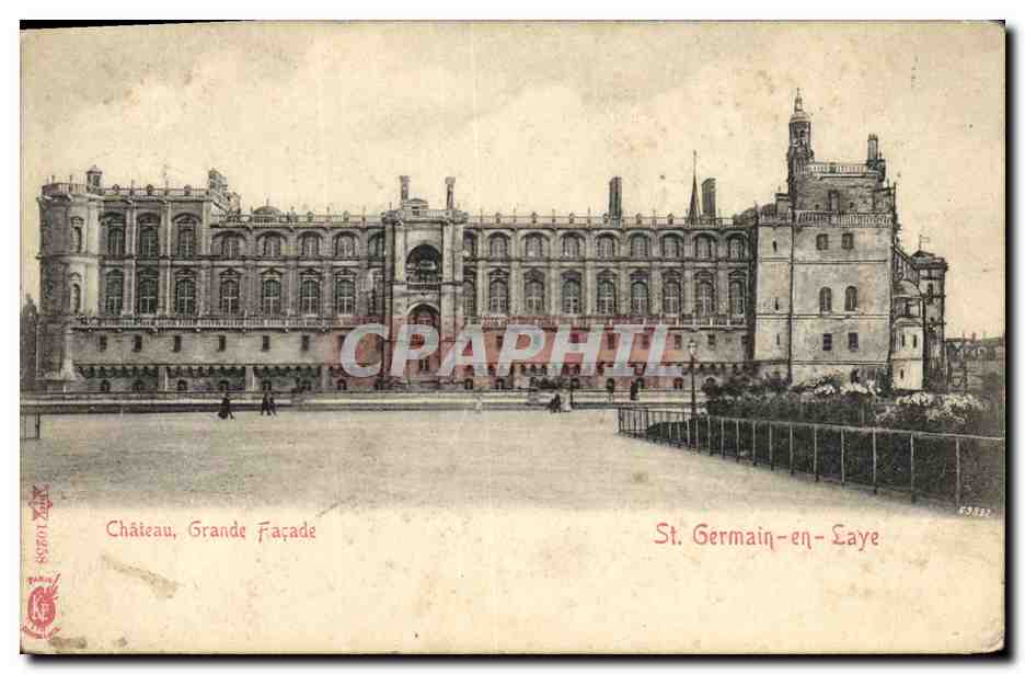 Château, Grande Façade — St. Germain-en-Laye — éditeur SPRINT